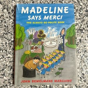 4/$10 Madeline Says Merci Book